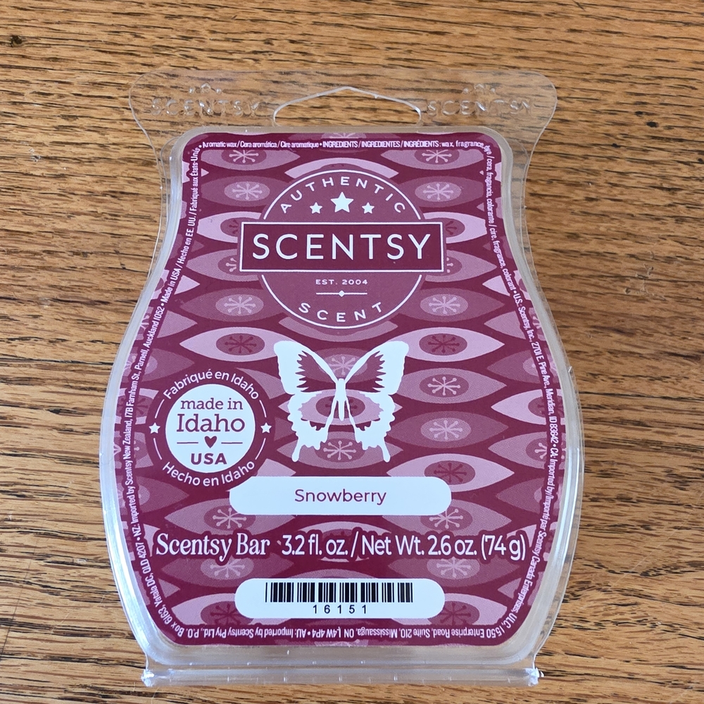 Scentsy Snowberry Bar - Magenta Pink